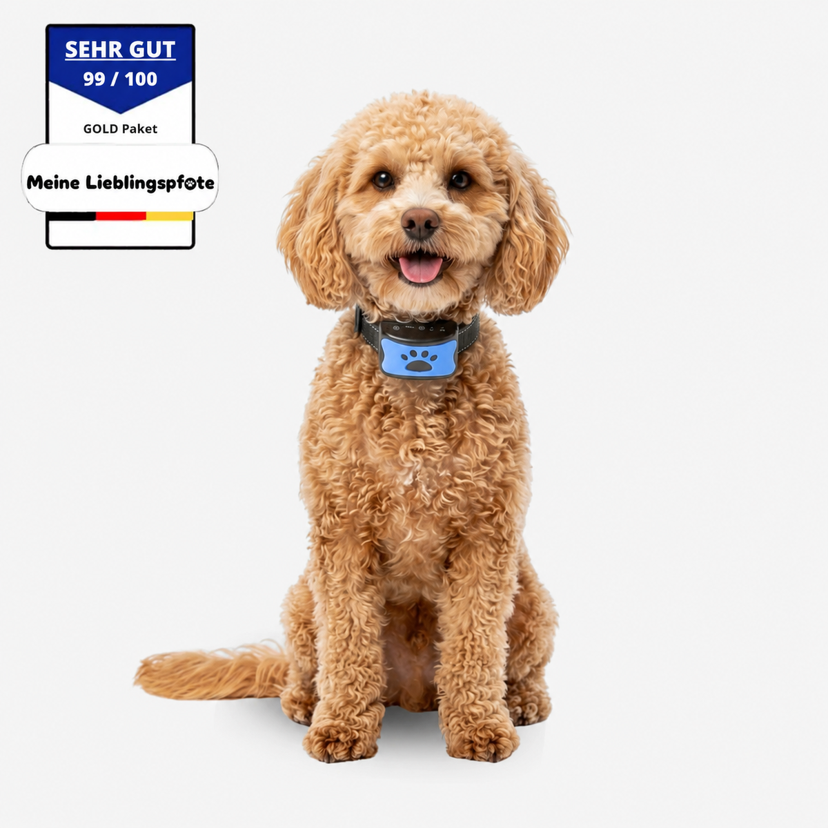 Anti-Bell Halsband Hund ohne Strom – Vibration & Ton