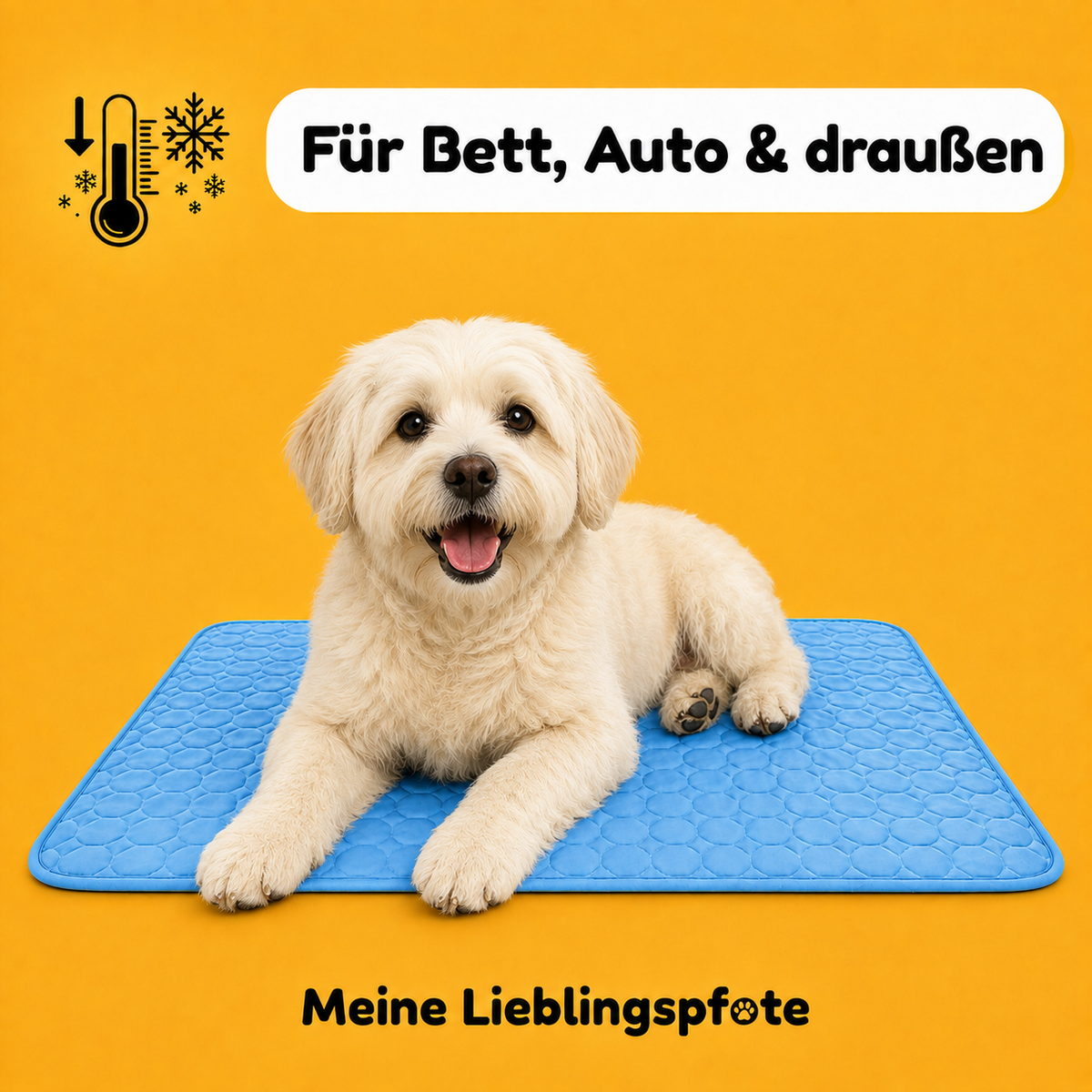 Kühlende Hundematte